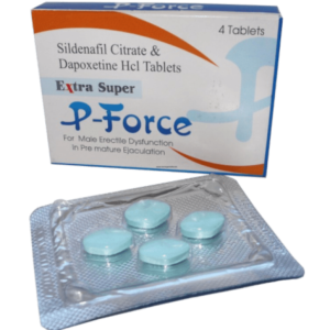 EXTRA Super P Force pills 200 mg (100 mg Sildenafil + 100 mg Dapoxetine)