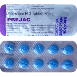 Prejac 60 mg Dapoxetine premature ejaculation pills