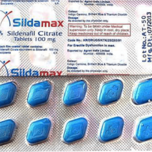 Sildamax tablets UK – 100 mg Sildenafil Citrate pills