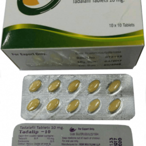 Tadalip 10 mg Tadalafil generic cialis