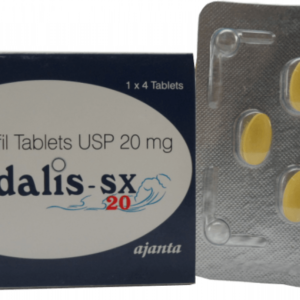 Tadalis SX 20 mg Tadalafil tablets