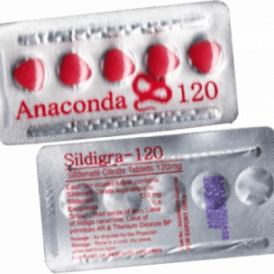 Anaconda 120 mg Sildenafil tablets